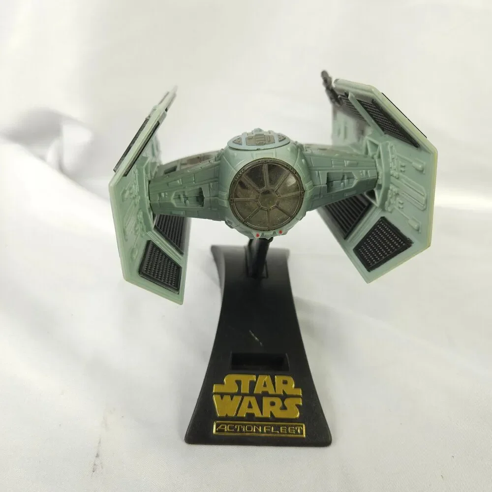 Star Wars Action Fleet Darth Vader TIE Fighter 1996 With Stand